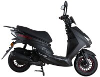 Mofaroller Speedstar FI 50 ccm 25 km/h EURO 5 mattschwarz