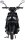 Mofaroller Speedstar FI 50 ccm 25 km/h EURO 5 mattschwarz