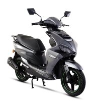 Motorroller Powermax 50 ccm 45 kmh EURO 5 dunkelgrau