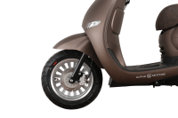 Motorroller Cappucino 125 ccm 85 km/h EURO 5 mattbraun