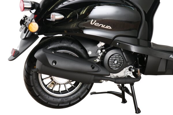 ALPHA MOTORS Motorroller Venus ccm EURO 50 5, schwarz