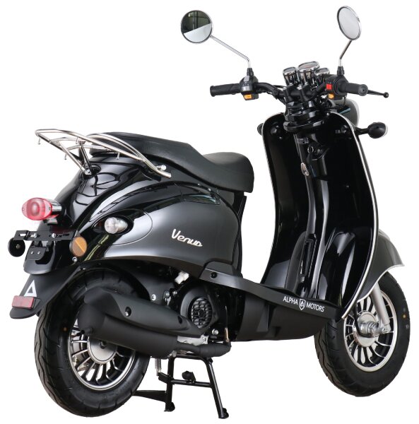 50 ccm schwarz 5, MOTORS ALPHA Motorroller Venus EURO