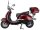 Motorroller Firenze Limited 50 ccm 45 km/h EURO 5 weinrot