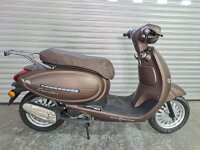 Motorroller Cappucino 50 ccm 45 km/h EURO 5 mattbraun -...