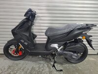 Motorroller Mustang FI 125 ccm 85 km/h EURO 5 mattschwarz - 65 km