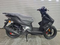 Motorroller Mustang FI 125 ccm 85 km/h EURO 5 mattschwarz - 65 km