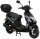 Motorroller CityLeader 50 ccm 45 kmh EURO 5 schwarz inkl. Topcase