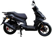 Motorroller Mustang FI 50 ccm 45 kmh EURO 5 mattschwarz